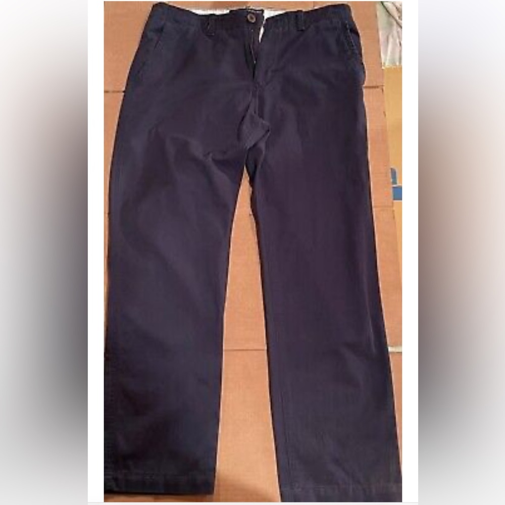 American Eagle Relaxed Navy Khaki Pants Jeans 32 32 TrouserJeans Nice Condition!
